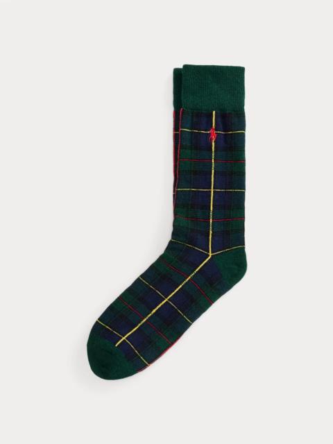 Polo Ralph Lauren Plaid Boot Socks