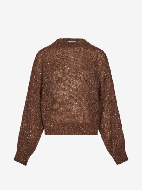 Brunello Cucinelli sequin-embellished sweater