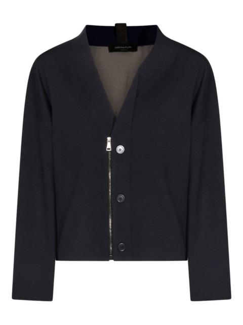 FABIANA FILIPPI zip-up buttoned cardigan