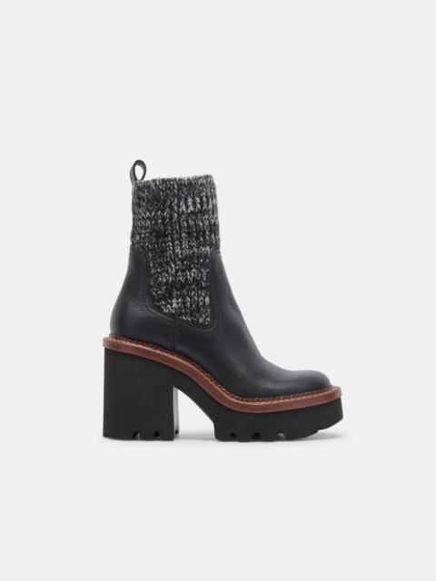 dolce vita DRAGO BOOTS BLACK LEATHER