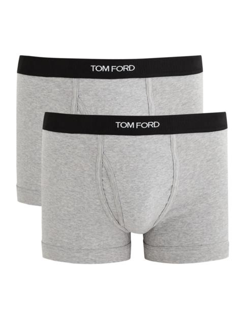 TOM FORD Tom Ford Logo Stretch-cotton Boxer Briefs
