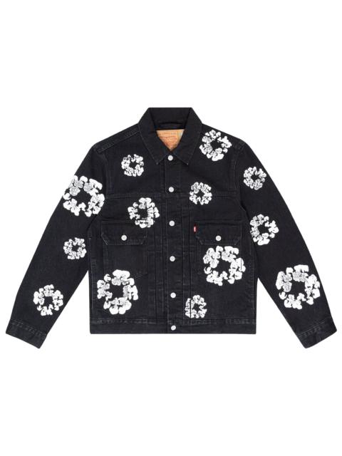 Denim Tears Type II All Over Wreath Jacket 'Black'