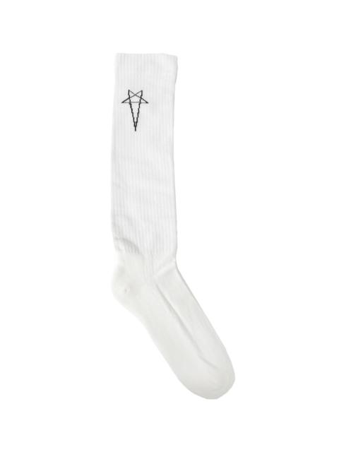 Rick Owens DRKSHDW Tower Pentagram Knee High Socks