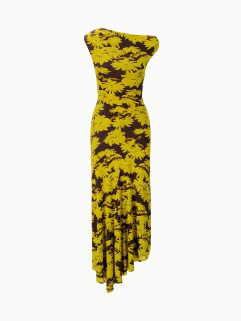 STAUD STAUD AMARIS DRESS GOLDEN DAISY