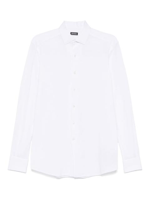 ZEGNA piqué shirt