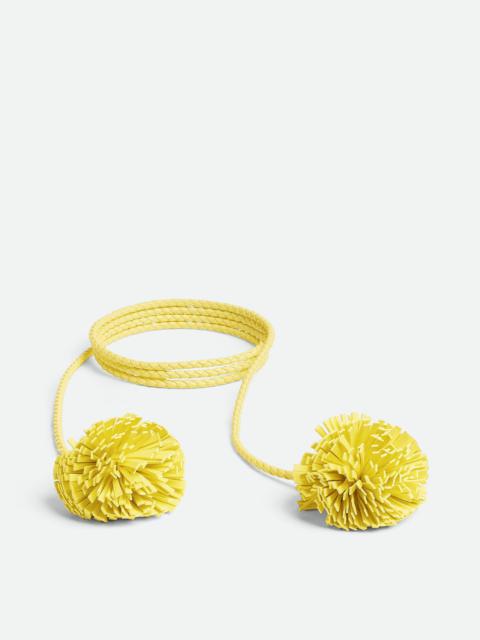 Bottega Veneta Pompom Coaxial Belt