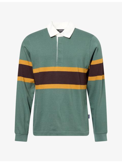 Patagonia Stripe Long-Sleeve Cotton-Jersey Rugby Shirt
