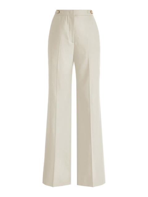 GABRIELA HEARST Vesta Pant in Ivory Wool