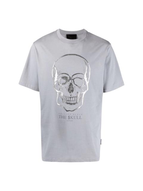 PHILIPP PLEIN skull-print cotton T-shirt