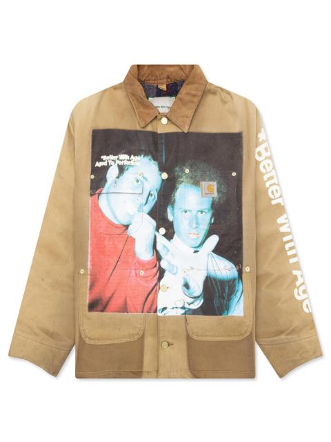 *Better With Age SIMON REBUILT CARHARTT JACKET - MULTI