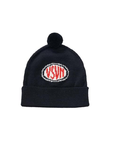visvim KNIT BEANIE (WOOL) BLACK