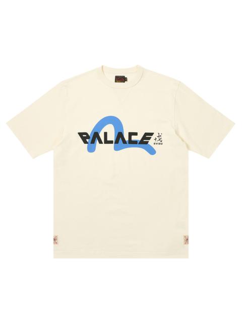 PALACE Palace x Evisu Logo T-Shirt 'White'