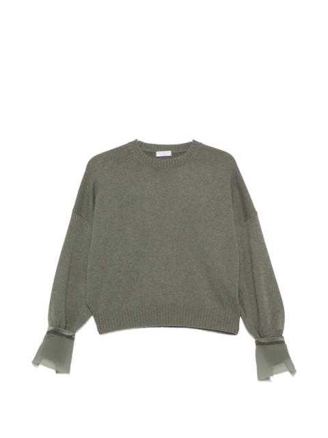 Brunello Cucinelli Brunello Cucinelli Monili-embellished Sweater