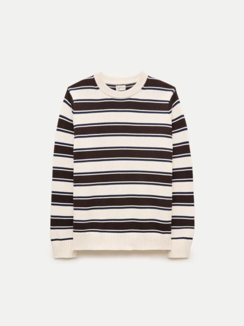 J.CREW Heritage cotton sweater in stripe