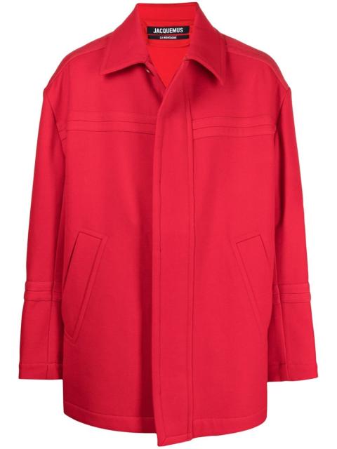 JACQUEMUS oversize 똑바른 적합 재킷