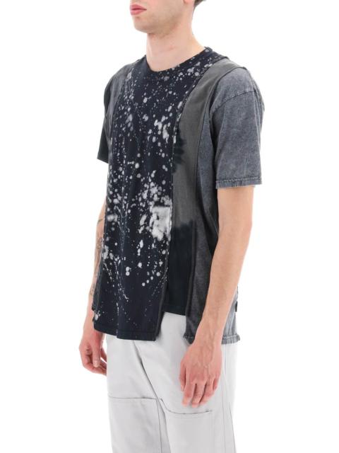 NEEDLES '6 Cuts Hoody' Patchwork T Shirt