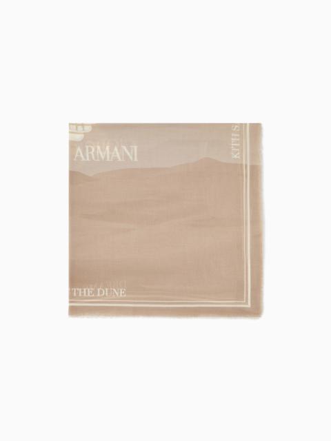 GIORGIO ARMANI GIORGIO ARMANI X KITH MODAL AND CASHMERE STOLE