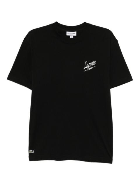 LACOSTE logo-printed T-shirt