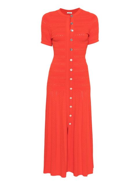Sandro button-up midi dress