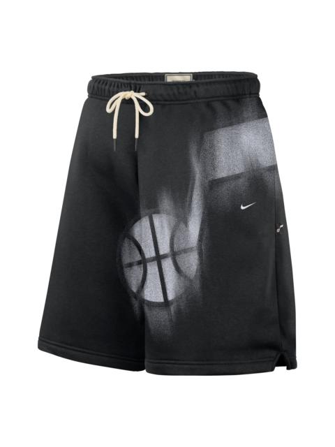 Nike Nike Utah Jazz Standard Issue Fleece Shorts 'Black White' IQ1549-010