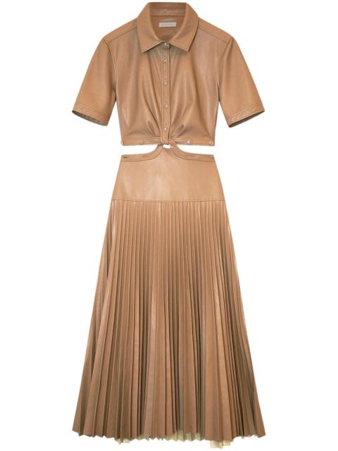 SIMKHAI Maritza cut-out detail shirtdress