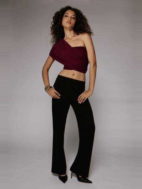 BARDOT Milena High Rise Flared Pant In Black