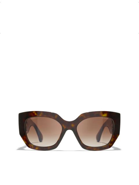 CHANEL CH5545 Cat Eye Acetate Sunglasses