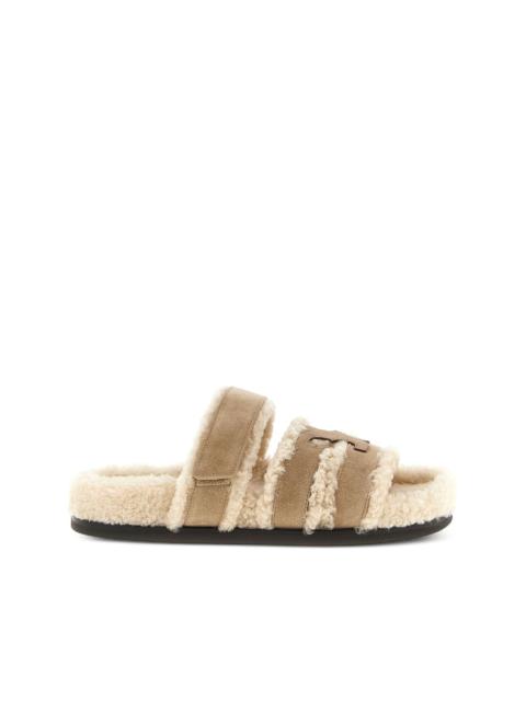 TORY BURCH Ines shearling slides