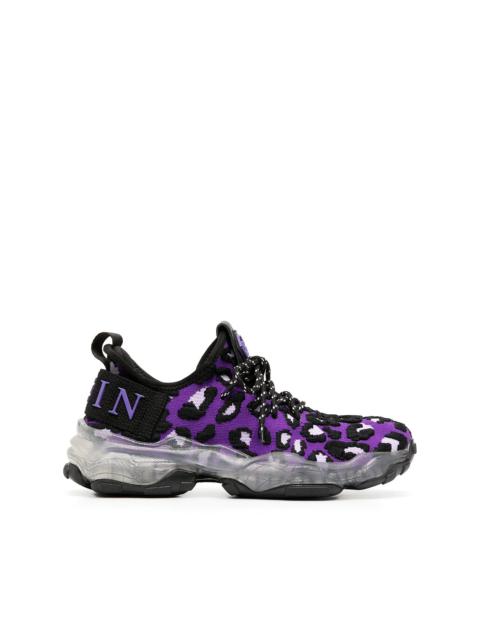 Runner leopard-print sneakers
