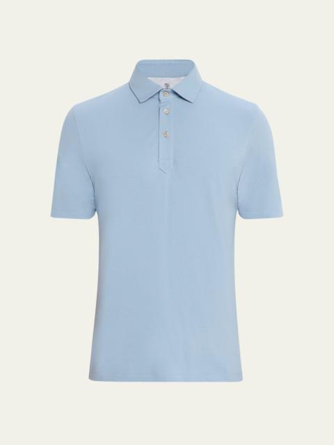 Men's Cotton Pique Polo Shirt