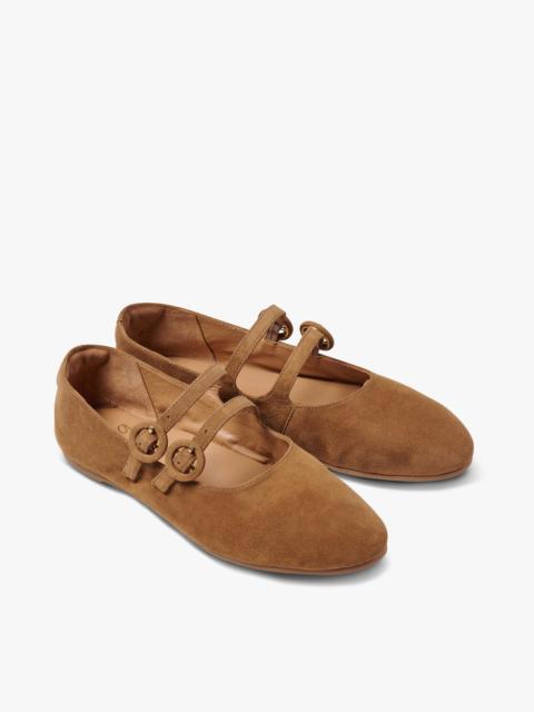 beek Partridge Suede Mary Jane Ballet Shoe