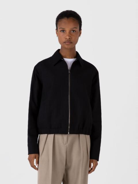 Sunspel Cotton Raffia Bomber Jacket