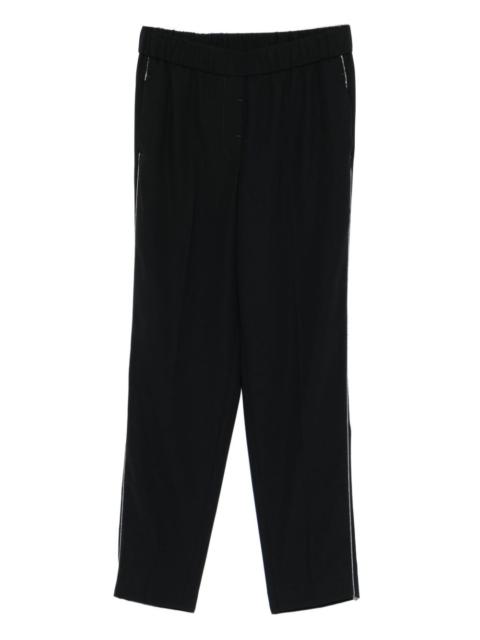 PESERICO elasticated-waistband trousers