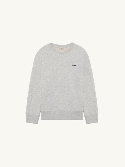 AUTRY EMBROIDERED LOGO CREWNECK SWEATSHIRT WOMAN