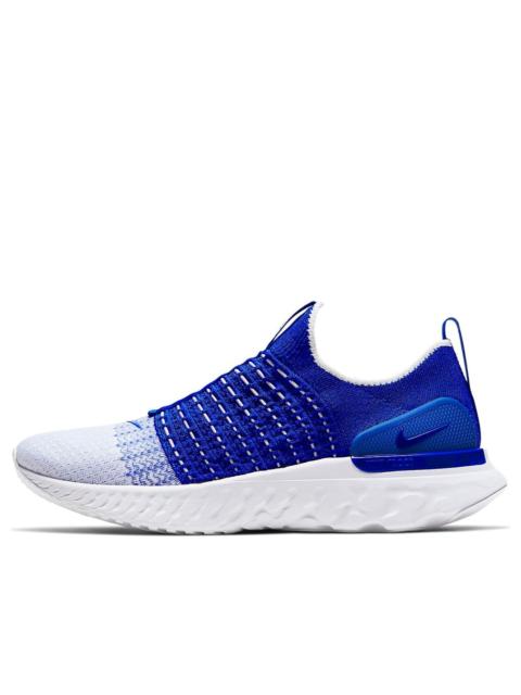 Nike Nike React Phantom Run Flyknit 2 'Photo Blue White' CJ0277-400