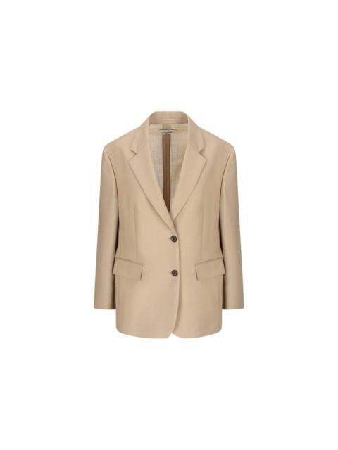 アウターその他 PRADA Woman Blazer Rope P556O12I1 F0065 Leather Coat