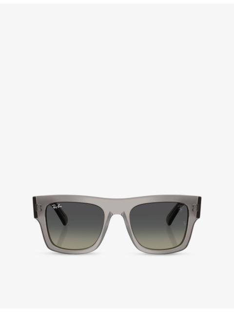 Ray-Ban RB2217M Scuderia Ferrari Collection Square-Frame Acetate Sunglasses