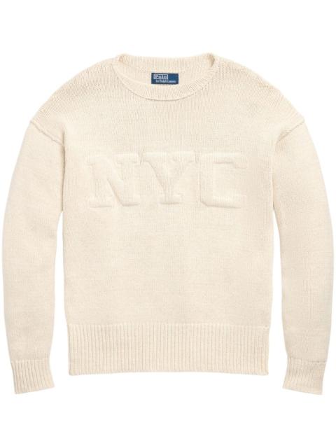 Polo Ralph Lauren cotton-blend long sleeved pullover