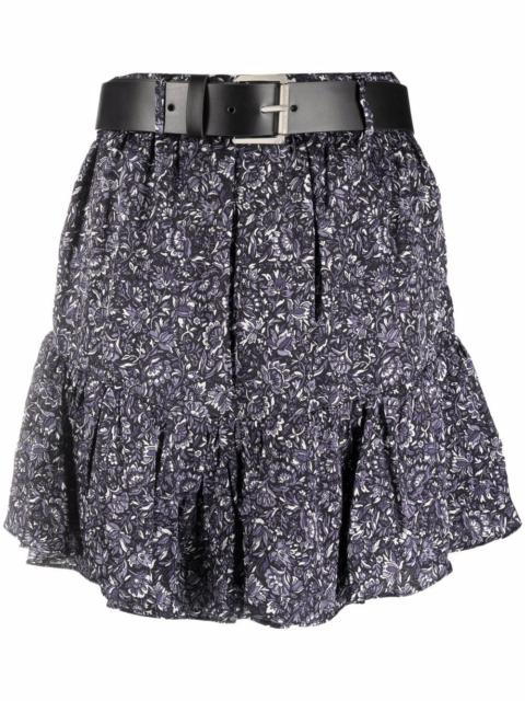 MICHAEL KORS belted-waist skirt