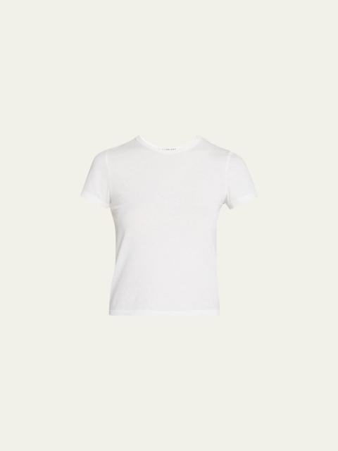 SLVRLAKE Fitted Cropped Baby Tee