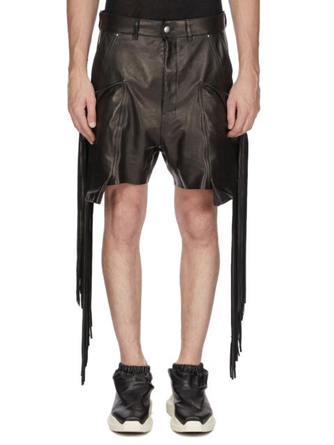 Rick Owens FRINGED SHORTS