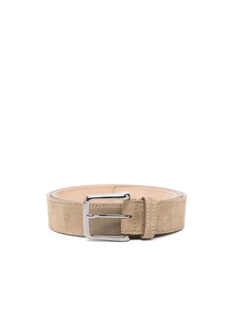 Tod's suede buckle belt