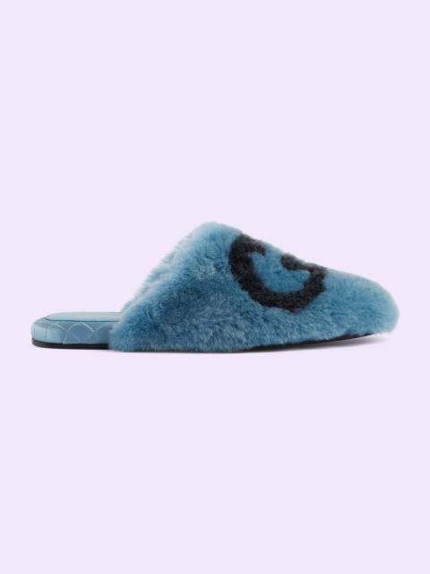 Women's Interlocking G slipper