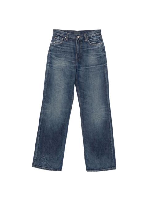 HAIKURE faded whiskered jeans