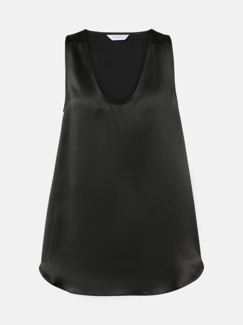 Max Mara Filly silk tank top