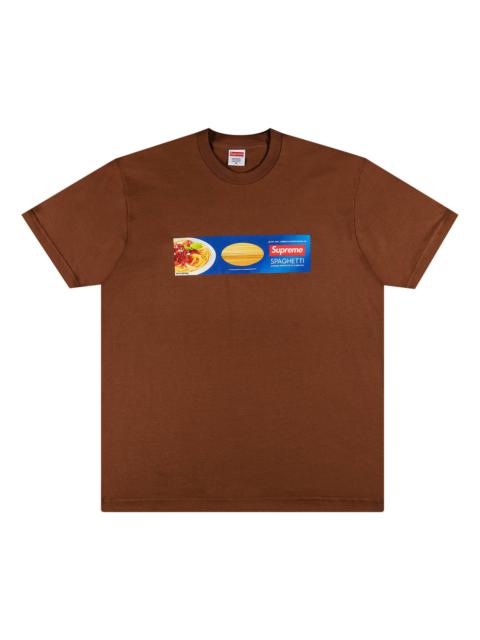 Supreme Spaghetti Tee 'Brown'