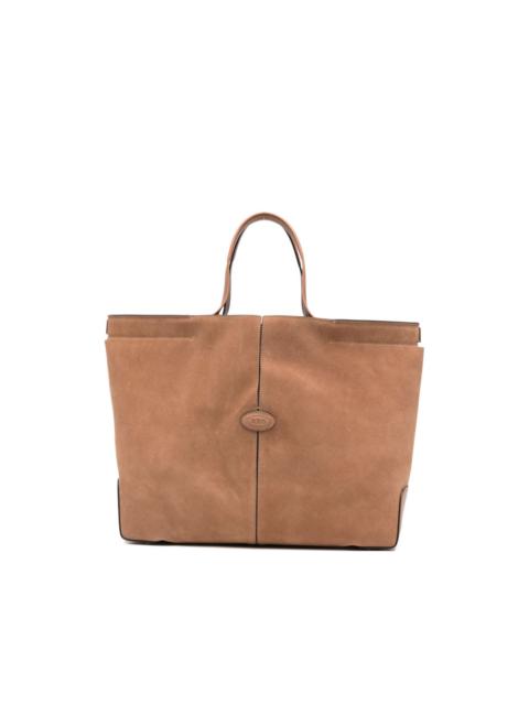 Tod's medium Di Bag Folio panelled tote bag