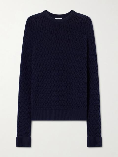 Bottega Veneta Intrecciato Knitted Wool Sweater