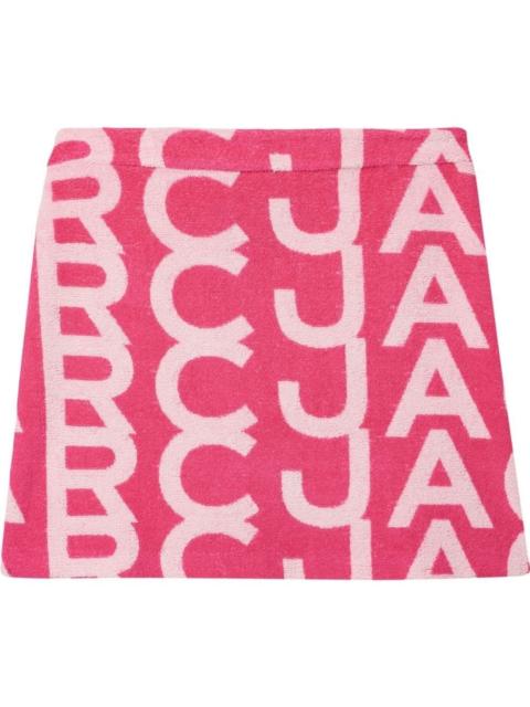 Marc Jacobs monogram-print Terry mini skirt