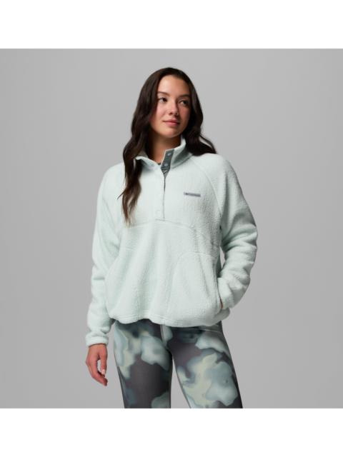 Columbia Women's Jasper Ridge Pebbled Fleece Half Snap